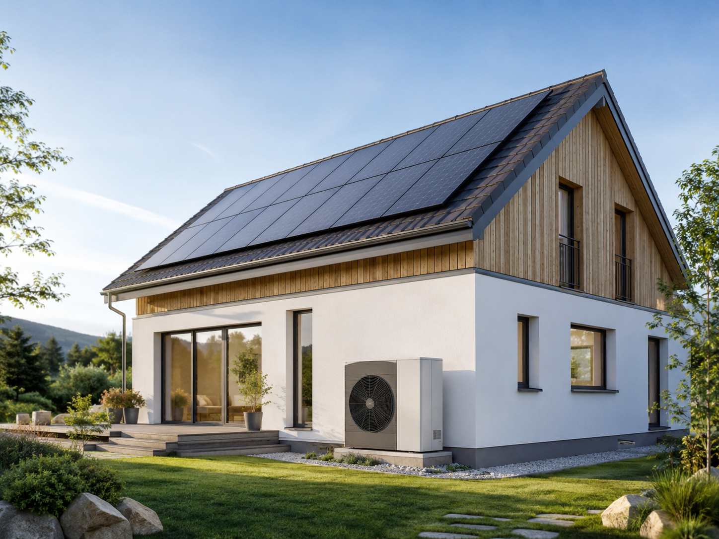 Photovoltaik mit Wärmepumpe kombiniert – unabhängig von Öl und Gas